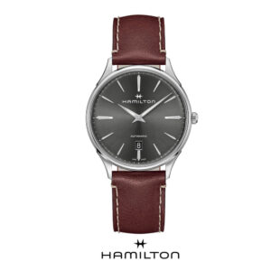 Orologio da uomo Jazzmaster Thinline Auto - Hamilton. Orologio automatico con cinturino in pelle e datario. Hamilton Watch H38525881