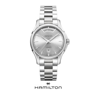 Orologio Hamilton, collezione Jazzmaster Day Date Auto Silver, movimento automatico, solotempo, orologio per uomo. Hamilton Watch H32505151
